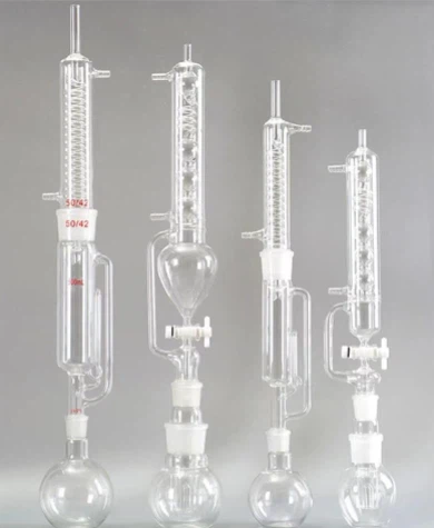 The Soxhlet extractor is a great invention for the extraction industry The Soxhlet extractor is a great invention for the extraction industry